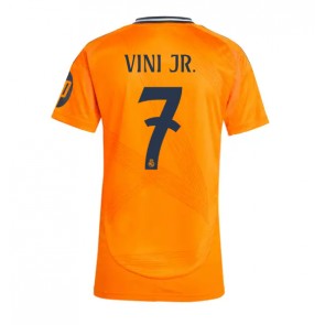 Real Madrid Vinicius Junior #7 Dámské Venkovní Dres 2024-25 Krátký Rukáv